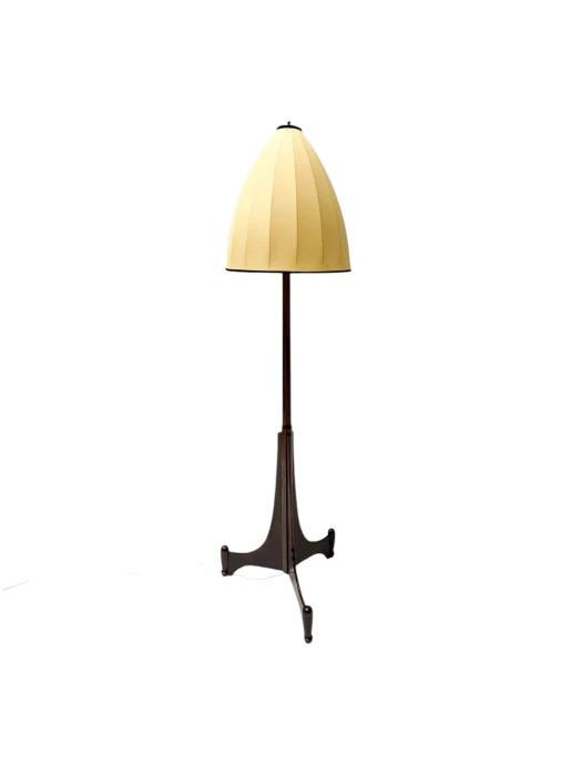Art Deco Amsterdamse School Floor Lamp by C.H. Eckhart, 1920s